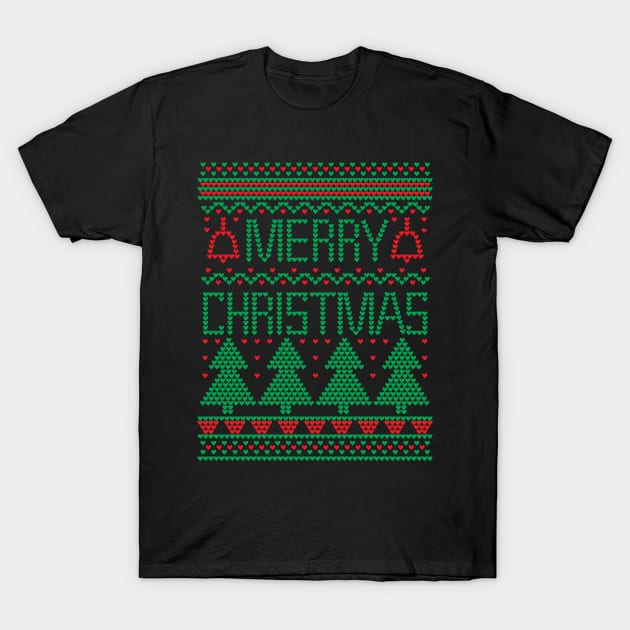 Merry Christmas T-Shirt by ThyShirtProject - Affiliate